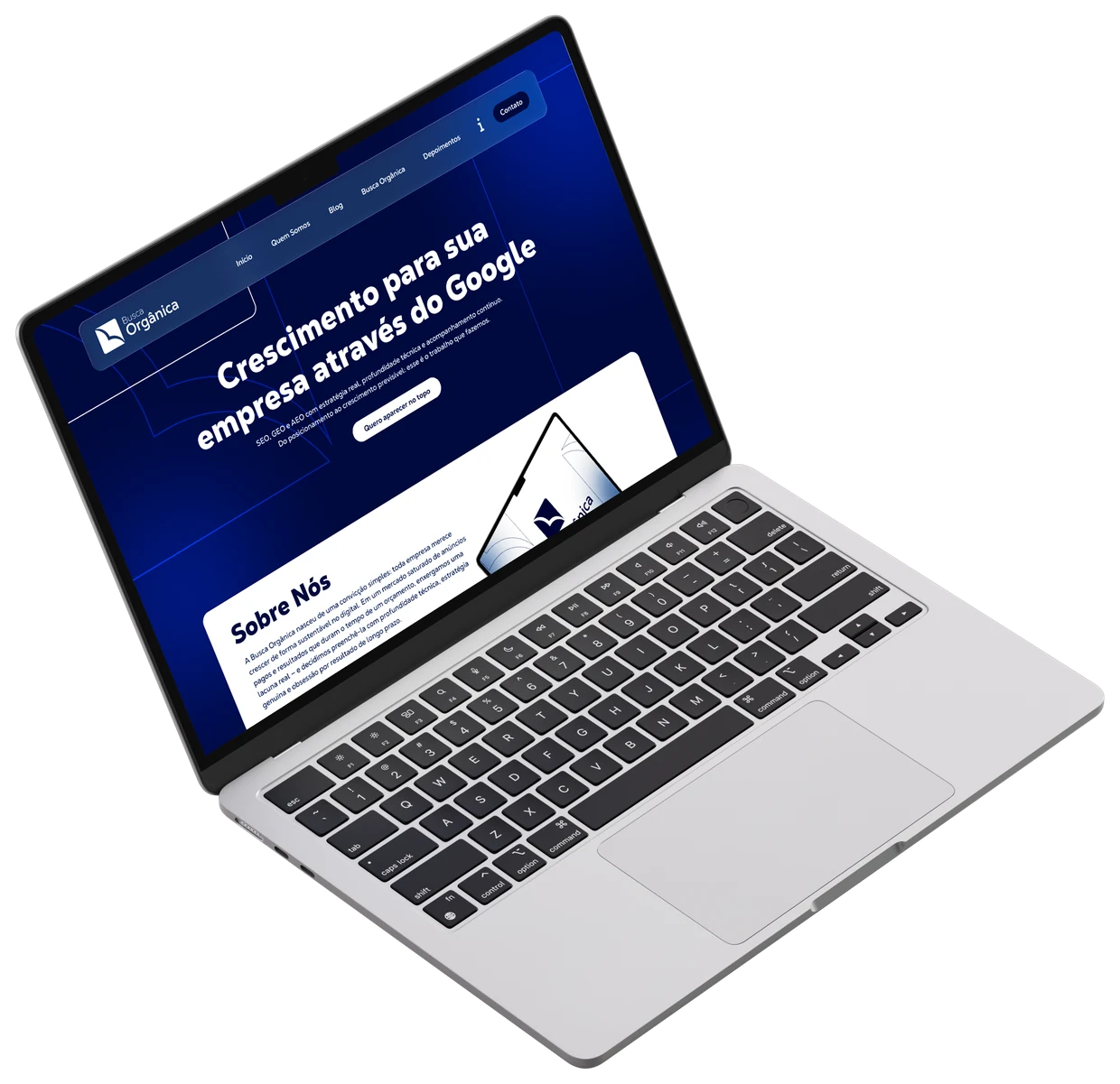 Site da Busca Orgânica